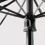 Structure d'un parapluie anti-UV ultraléger, avec mécanisme central robuste et barres métalliques dans la collection [Collection].