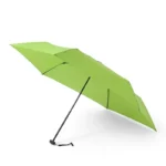Parapluie chic vert éclatant à double voile, élégant et pratique, parfait pour allier style et protection sous la pluie.
