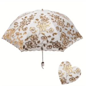 Parapluie de luxe en dentelle