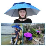 Chapeau parapluie coloré de la collection [Collection], idéal pour se protéger de la pluie tout en restant stylé en plein air.