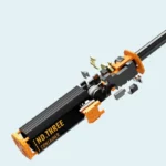 Parapluie pliable anti-retournement moderne, design innovant et pratique, idéal pour rester protégé même sous fortes intempéries.