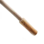 Parapluie japonais coloré avec canne en bois élégante, finition soignée, idéal pour ajouter une touche de style traditionnel.