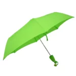 Parapluie original banane vert éclatant ouvert, design unique, pratique pour la pluie, accessoire tendance des collections [Collection].