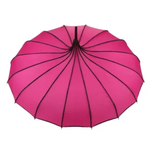 Parapluie original vintage fuchsia