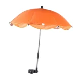 Parapluie poussette à clipser, pratique et design, adaptable à toutes poussettes, parfait pour protéger bébé de la pluie.