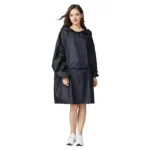 Poncho femme manches longues, élégant et confortable, idéal pour pluie et vent. Style intemporel de la collection [Collection].