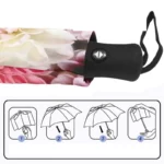 Parapluie femme coloré avec motif floral élégant, pratique et stylé, issu de la collection [Collection]. Idéal pour la pluie.