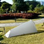 Abri parapluie de pêche léger, style tente, parfait en bord de rivière ou parc pour se protéger intempéries et soleil.