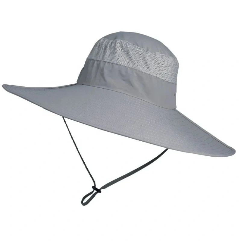 Chapeau bob bleu, en 100% lin, réglable de 54 cm à 57 cm | Pour femme