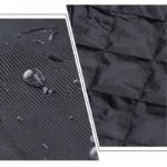 Jupe tablier scooter imperméable, design pratique et élégant, idéale pour toutes saisons et protection contre la pluie.