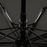 Parapluie enfant automatique motif dinosaure, robuste et pratique, avec tige centrale solide et baleines pour une protection optimale.