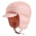 Capuche molletonnée unisexe avec cache-oreilles, idéale pour hiver, protège du froid et de la pluie. Style [Collection].