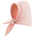 Capuche hiver molletonnée avec nœud, idéale contre pluie et neige, design élégant et chaud de la collection [Collection].