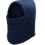 Capuche de pluie polaire intégrale, élastique et protectrice, idéale pour rester au chaud et au sec par temps humide.