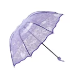 Parapluie manuel motifs de cœurs, chic et romantique, parfait pour les mariages ou tout événement élégant, protéger avec style.