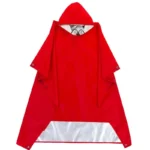 Poncho de pluie imperméable unisexe, disponible en 4 couleurs, idéal pour homme et femme, protection pluie optimale avec capuche.