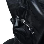 Poncho imperméable unisexe avec bande fluo jaune, idéal pour hommes et femmes, protection pluie durable et design moderne.