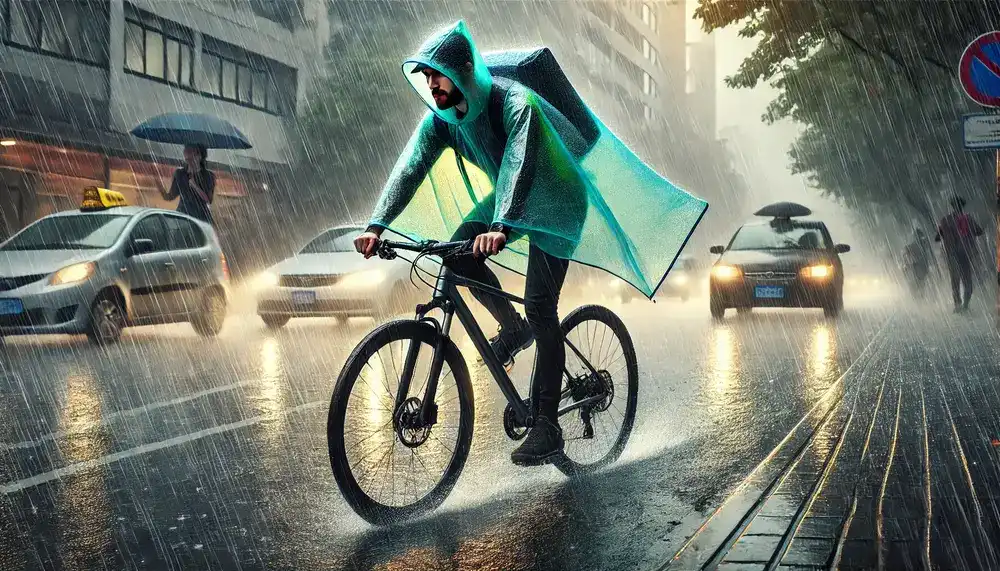 Bien choisir sa cape de pluie pour faire du vélo !