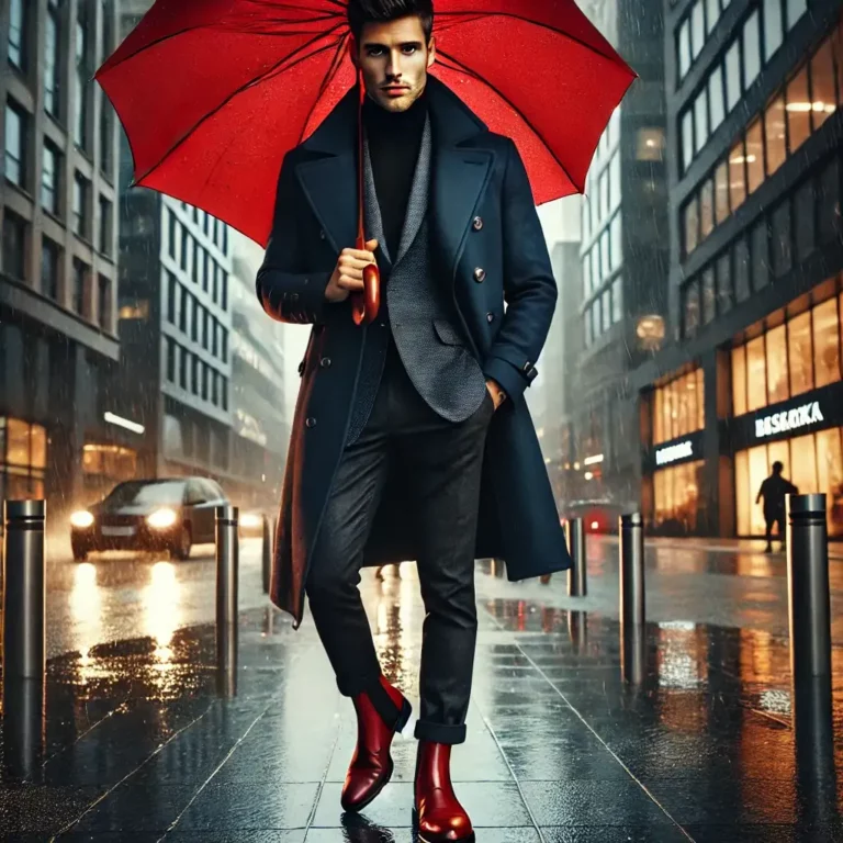 Messieurs, comment s'habiller les jours de pluie ?