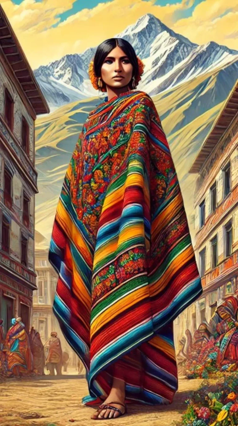 Quel est l'origine du mot poncho ? Amérique du Sud ou non ?