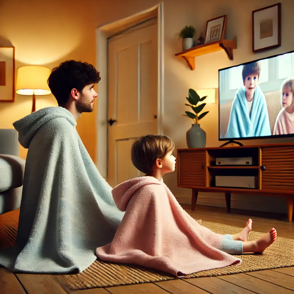 Comment trouver la bonne taille de poncho de bain ? pour papa, maman et bébé