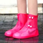 Venez achetez, dès maintenant, acheter vos 2 couvres chaussures en silicone rouge !