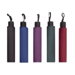 Joli grand parapluie inverse de 130 cm de diamètre anti-UV très imperméable, 5 couleurs, noir, bleu, violet, vert, rouge.