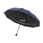 Joli grand parapluie inverse de 130 cm de diamètre anti-UV rien que pour vous.