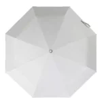 Très beau parapluie automatique blanc de 95 cm.