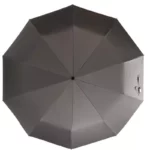 Parapluie noir automatique de haute qualité pour faire du golf sous la pluie.