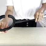 Très beau parapluie pour chine avec laisse intégrée et bras plus poignée noire