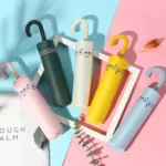 Joli parapluie canne, thème : notes de musiques, solide et magnifique, 5 couleurs au choix.