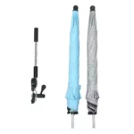 Très beau parapluie poussette anti-UV articulé de qualité et facile à monter.