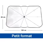 Pare-soleil grand format de qualité 140 x 79 cm