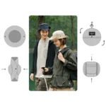 Chapeau pliable anti-UV, parfait pour homme et femme. Facile à ranger et à transporter, protection optimale pour la marche et le voyage.