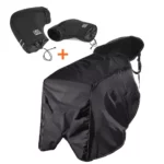 Kit tablier + manchons scooter universel. Protection complète contre la pluie, le froid et le vent. Idéal pour l’hiver.
