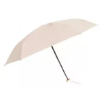 Parapluie beige élégant et minimaliste, adapté à tous les styles. Compact, robuste et raffiné, il offre une protection idéale contre la pluie quotidienne.