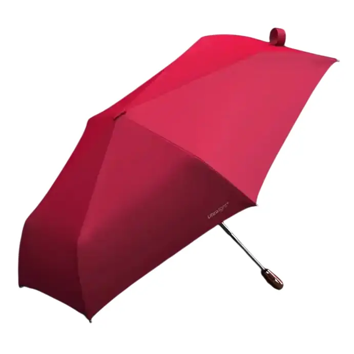 Parapluie de luxe minimaliste extérieur rouge, très belle qualité !