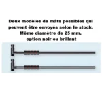 Parasol de pêche 360° avec mât renforcé 25 mm. Réglages précis et ombre étendue pour pêcher confortablement toute la journée.