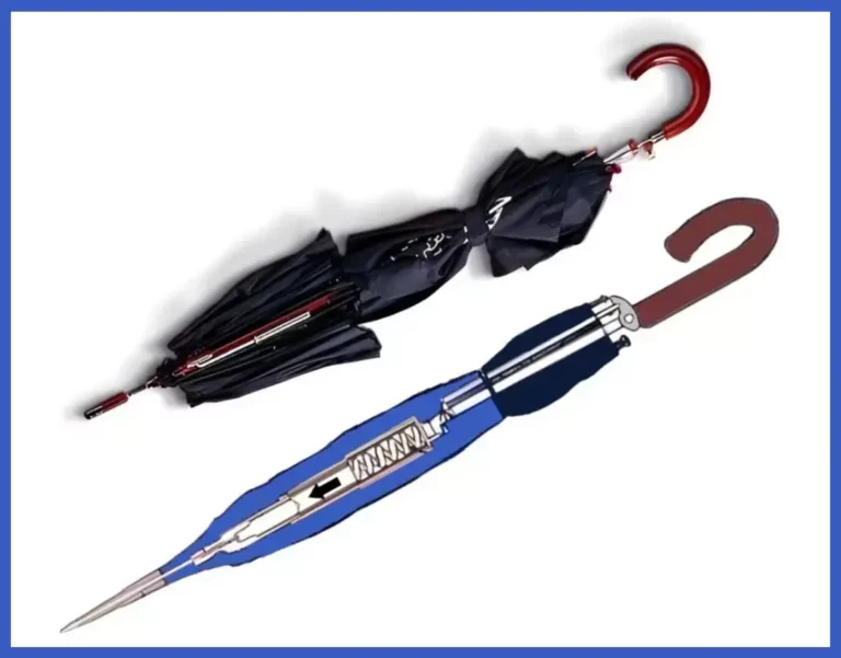 Tout le mécanisme du parapluie bulgare qui tue !