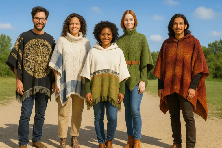 Poncho blanc à capuche femme, style plaid chauffant. Confort extrême et douceur, parfait pour cocooning et journées fraîches.
