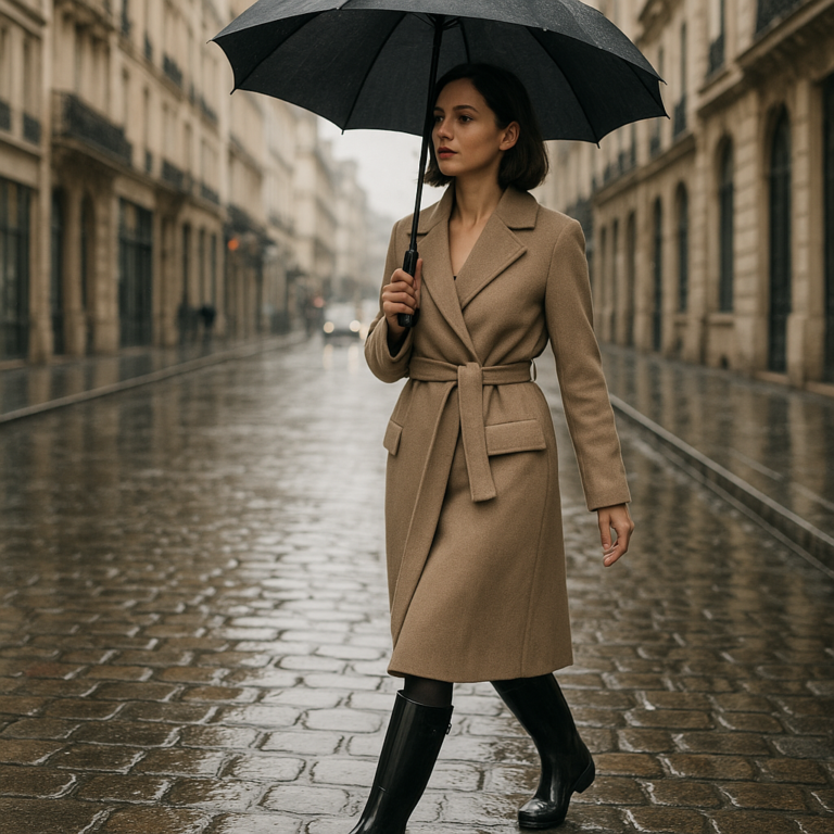 chaussures pluie femme élégantes
