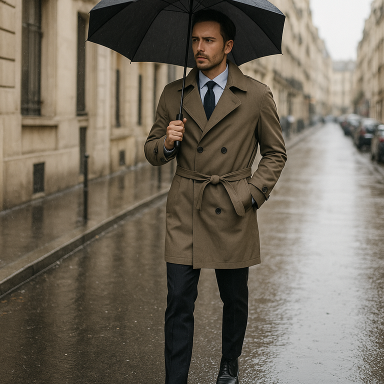 comment s'habiller sous la pluie homme