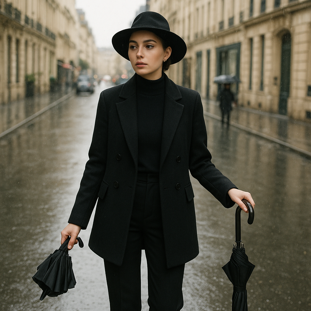 parapluie pliant ou canne