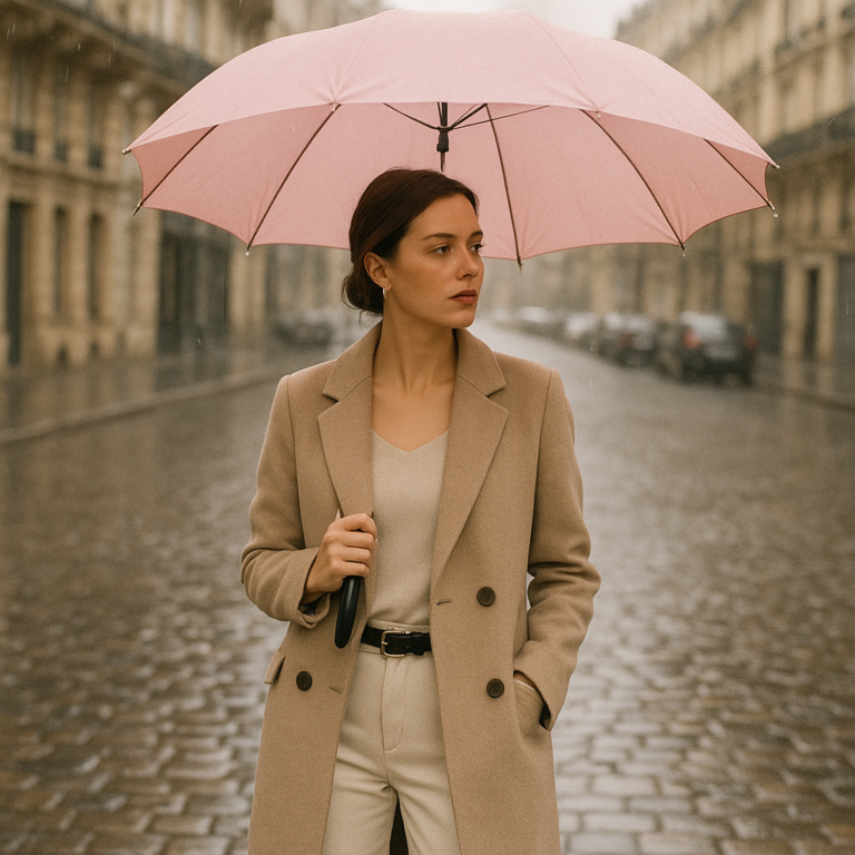 parapluie rose tendance
